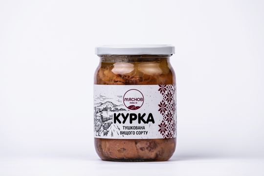 Курка тушкована (скло) ДСТУ
