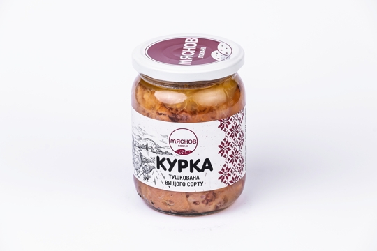 Курка тушкована (скло) ДСТУ