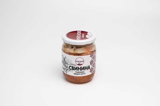 Свинна тушкована (скло) ДСТУ