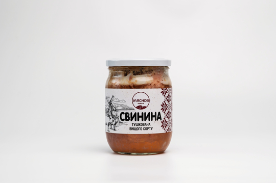 Свинна тушкована (скло) ДСТУ