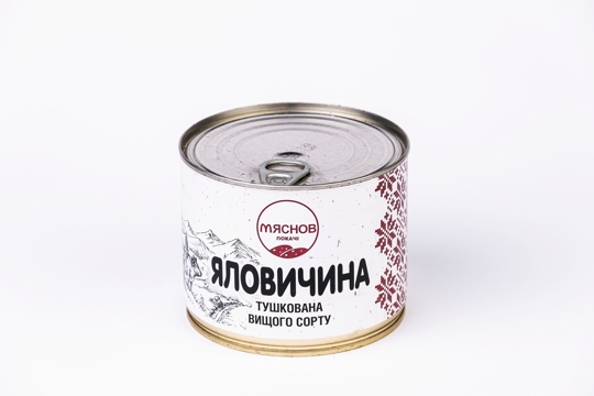 Яловичина тушкована (Ж/Б) ДСТУ
