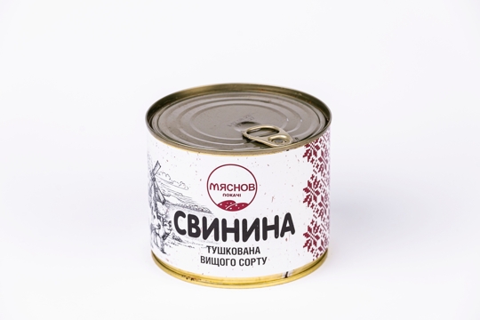 Свинна тушкована (Ж/Б) ДСТУ